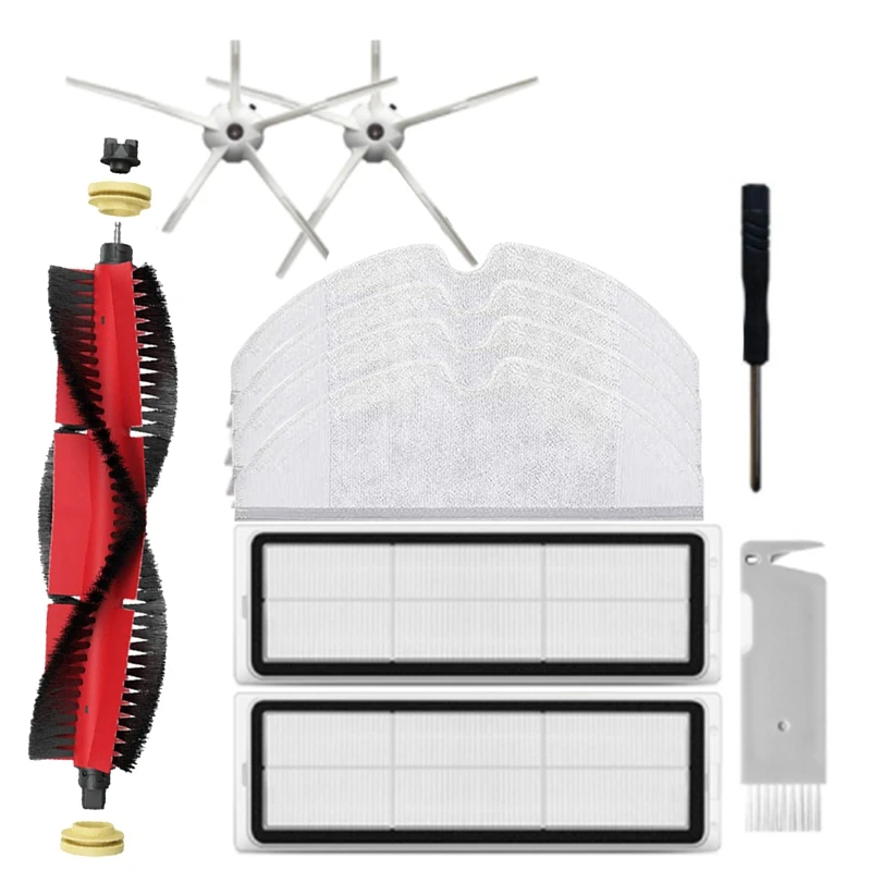

HEPA Filter Main Brush Mop Cloth for Xiaomi Roborock S5 S50 S51 S55 S5 Max S6 MaxV E25 E35 Vacuum Cleaner Accessories
