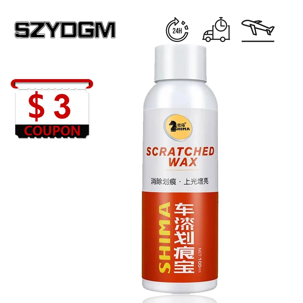 

100ml Car Body Repair Kit Scratch Paint Polish Polishing Grinding Compound Wax Scratches Remover Restoring tools