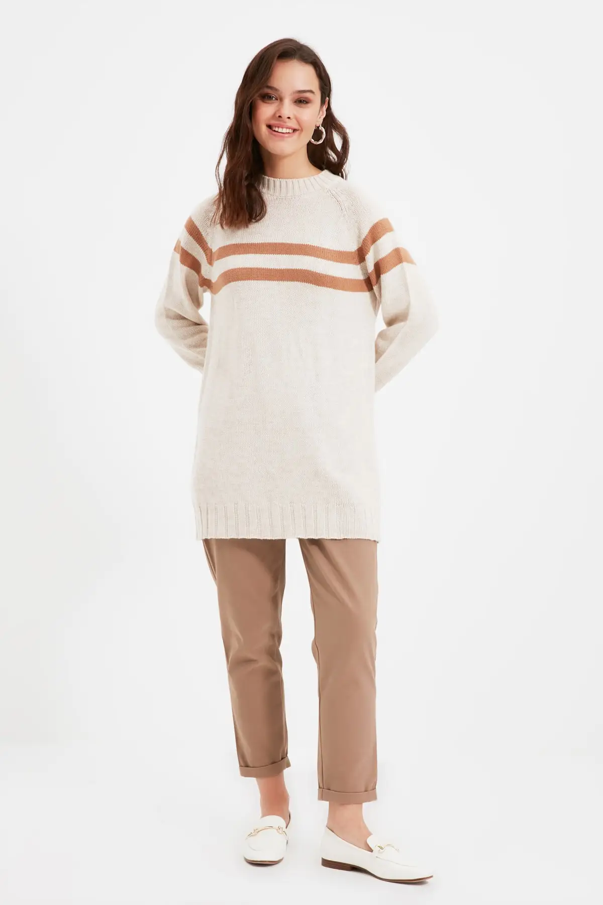 

Trendyol Bike Collar Knitwear Sweater TCTAW22AK0102