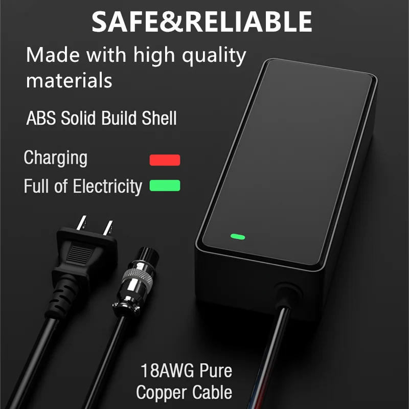 Зарядное устройство 54 6 в 2 А STIO порт M16 для электровелосипеда 48 В