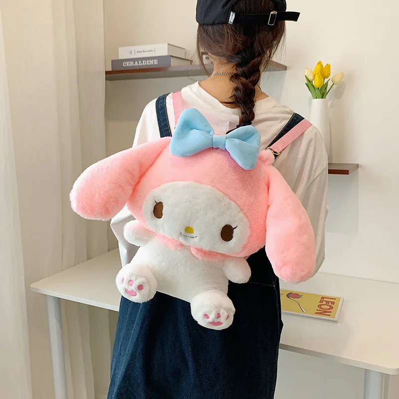 Sanrio Cinnamoroll My Melody Kuromi аниме периферийный рюкзак искусственная наплечная сумка