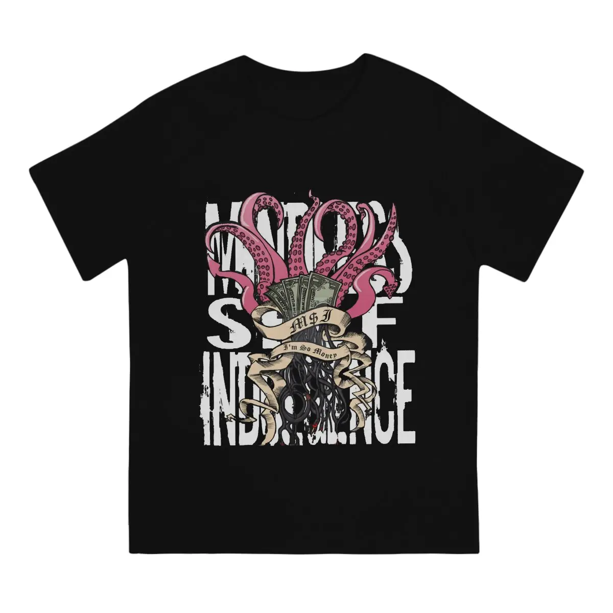 Специальная футболка в виде осьминога для отдыха без ума летняя одежда мужчин и