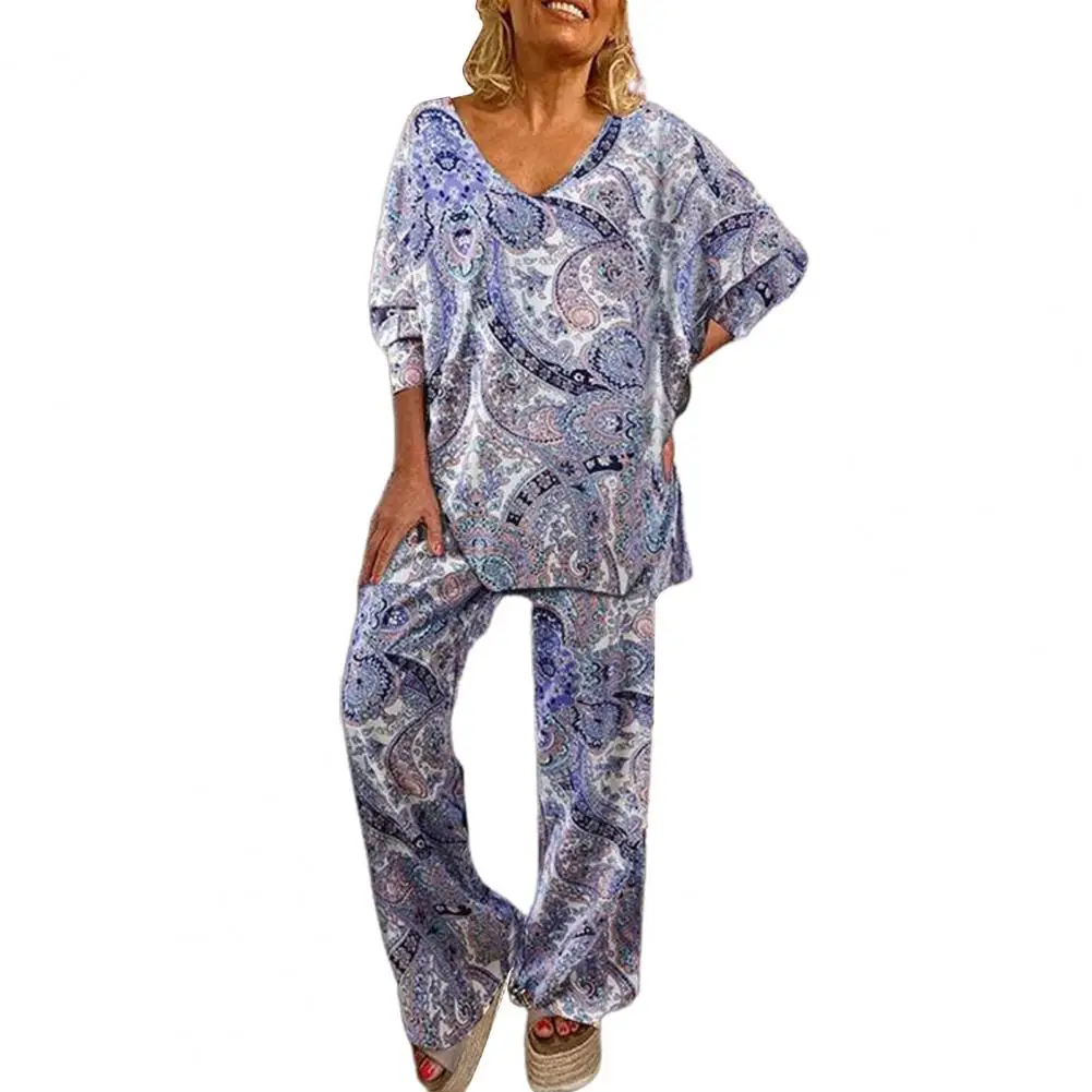 

2 шт./комплект, женские мешковатые штаны с V-образным вырезом