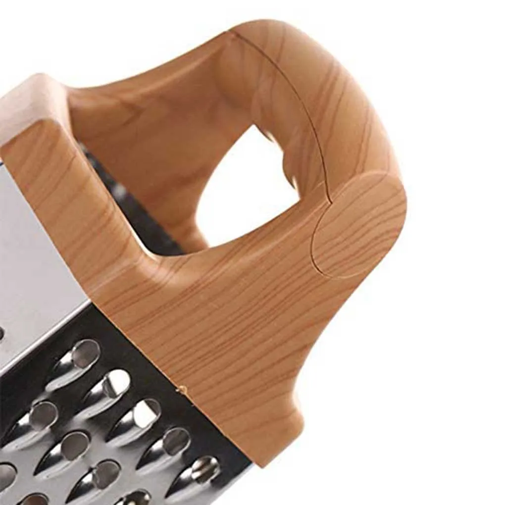 

6-сторонняя кухонная терка, измельчитель для сыра, овощей, фруктов, из нержавеющей стали, измельчитель моркови, брикет 8 дюймов