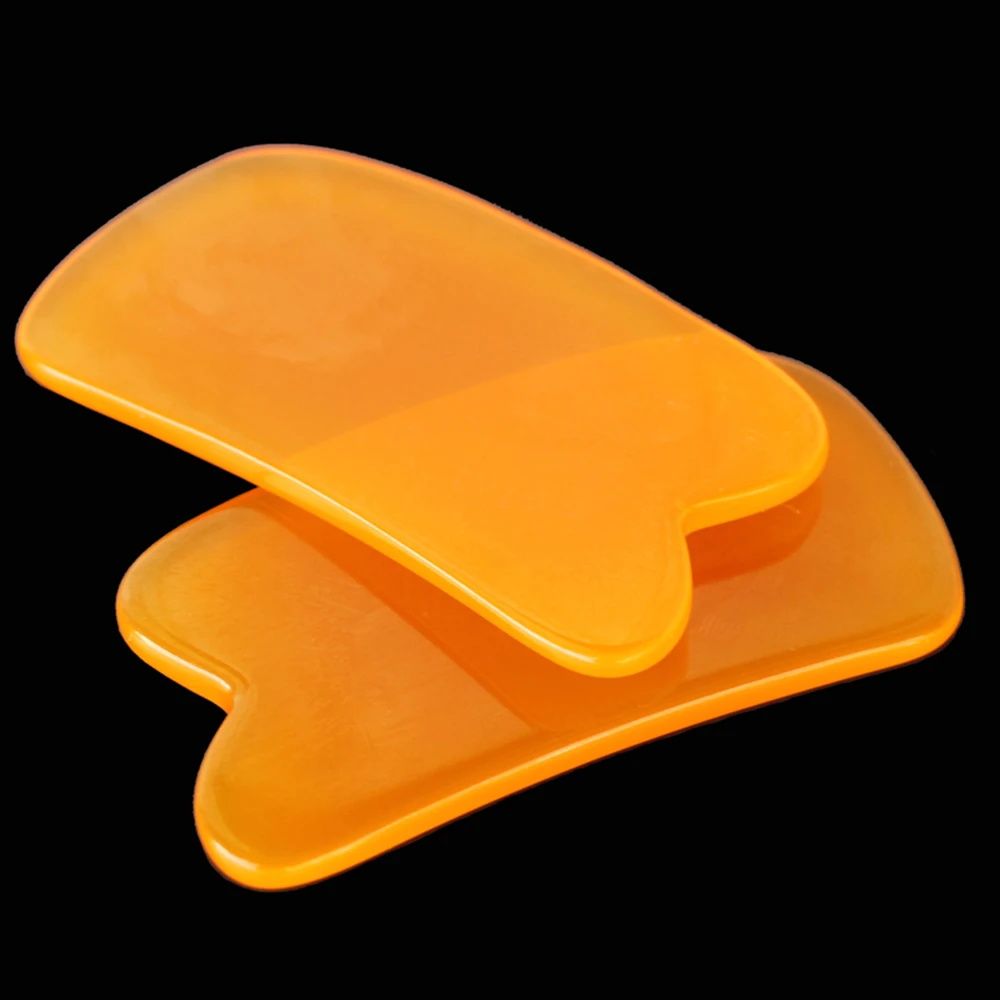 Скребковая доска из смолы массажер для лица шеи спины тела скребок спа