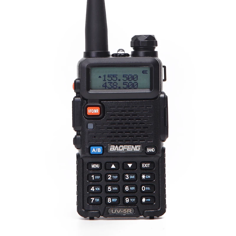 2PCS Baofeng walkie talkie UV-5R two way cb radio upgrade version baofeng uv5r 128CH 5W VHF UHF 136-174Mhz & 400-520Mhz