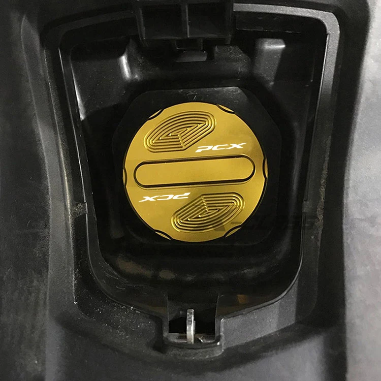 Крышка топливного бака мотоцикла PCX крышка газового алюминиевые аксессуары с ЧПУ