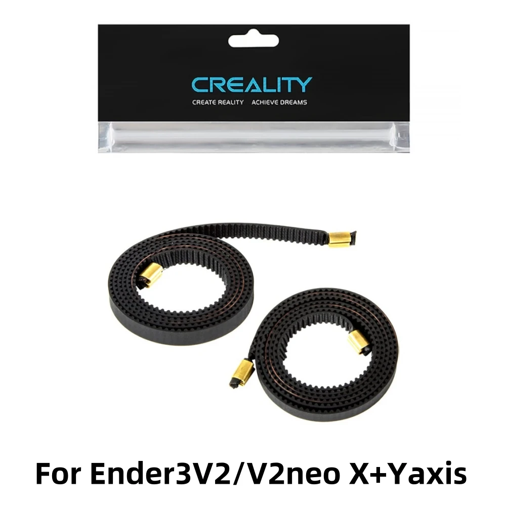 Фото Ремни Ender 3 V2 Комплект синхронного ремня XY Открытая резина ГРМ 2GT Ширина синхронизации 6 мм Y-ось + ось X для 3D-принтера Ender 3 V2 №1