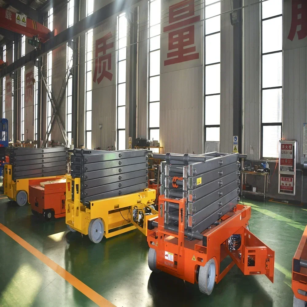 Электрический прицепной подъемник Qiyun Kinglift 4M-16M: ножничный подъемник-тележка, мобильный ручной гидравлический подъемник для работы на высоте (art.: 3920d9dfbbde4) - 3920d9dfbbde4