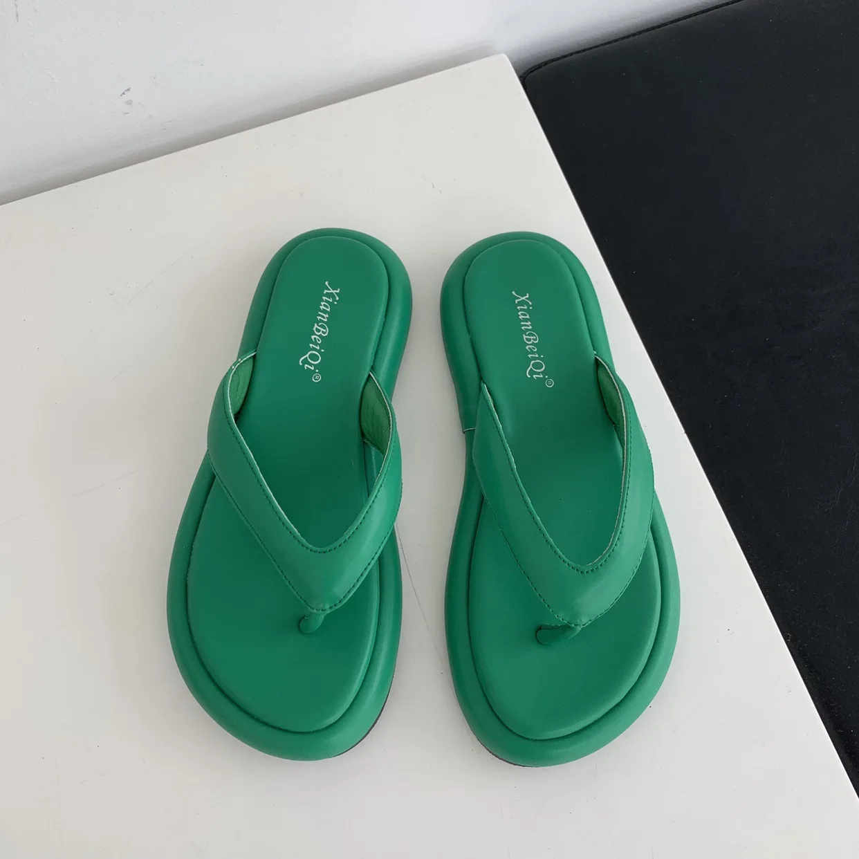 

Туфли из искусственной кожи на низком каблуке