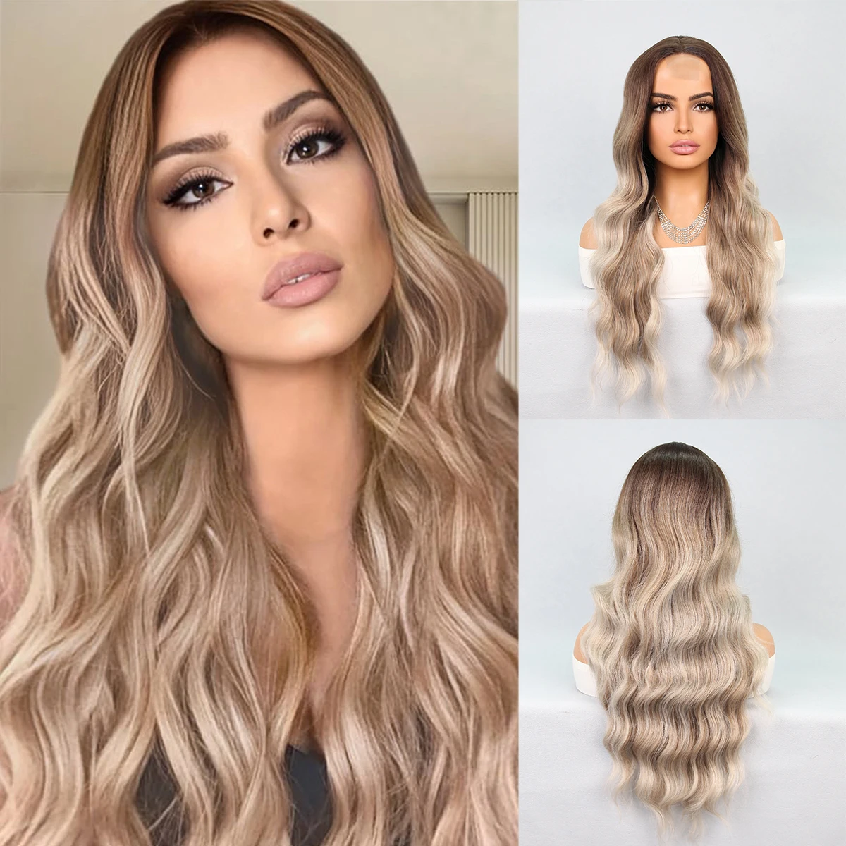 Высокое качество ежедневный темный корень шелковистый плотность 150