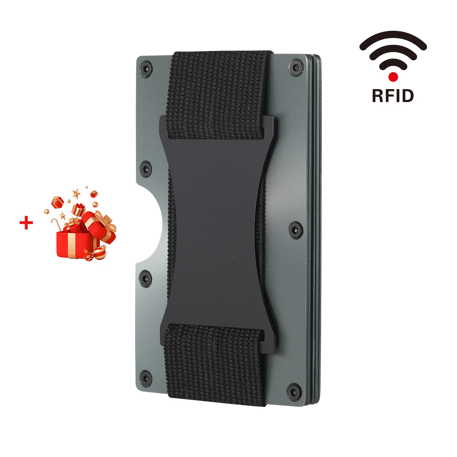 Card Holder Porta Credencial Aluminum Case And Wallet Carteira Masculina For Men Women Billetera Hombre RFID Blocking Slim