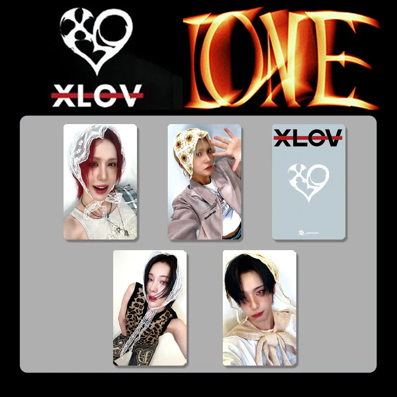 4 шт. популярных фотокарточек XLOV I ONE для фанатов, памятный альбом, коллекционные LOMO-карточки, подарок для фанатов K-pop (art.: 3920da3cd4ec0) - 3920da3cd4ec0