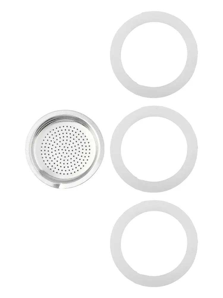 Фильтр для эспрессо-мока аксессуары кофейник восьмиугольный алюминиевый горшок