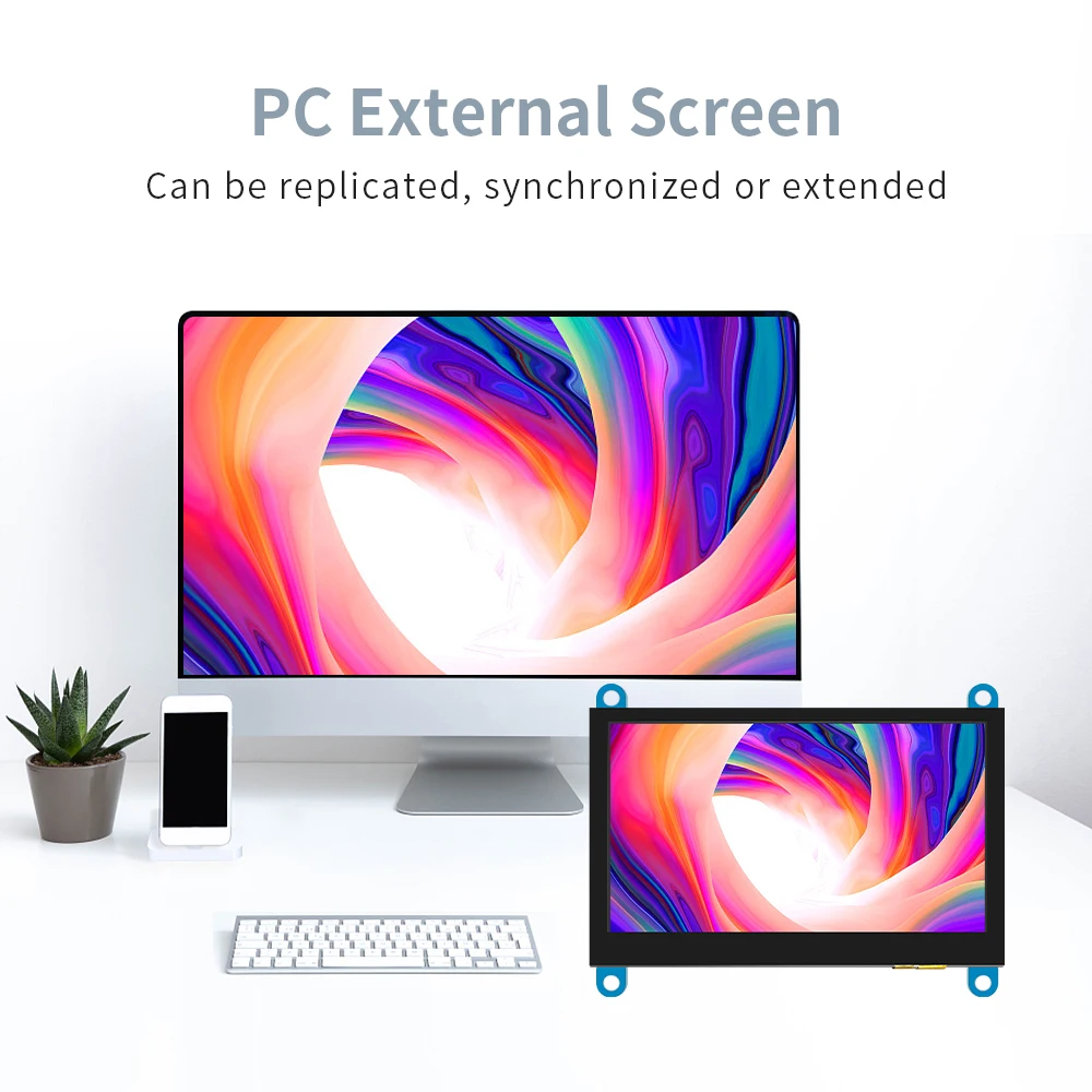 Raspberry Pi 4 сенсорный экран 3 дюйма TFT ЖК-экран дисплей совместимый с Model B 3B Plus 2B +