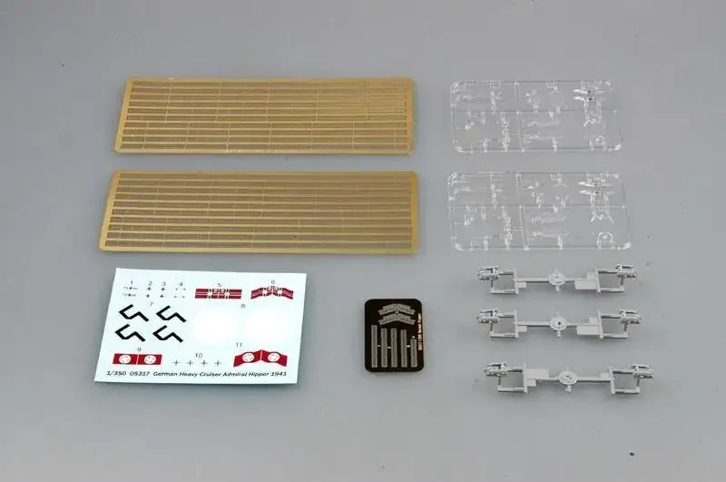 Trumpeter 1/350 05317 Комплект модели немецкого тяжелого крейсера Адмирал Хиппер 1941 г.