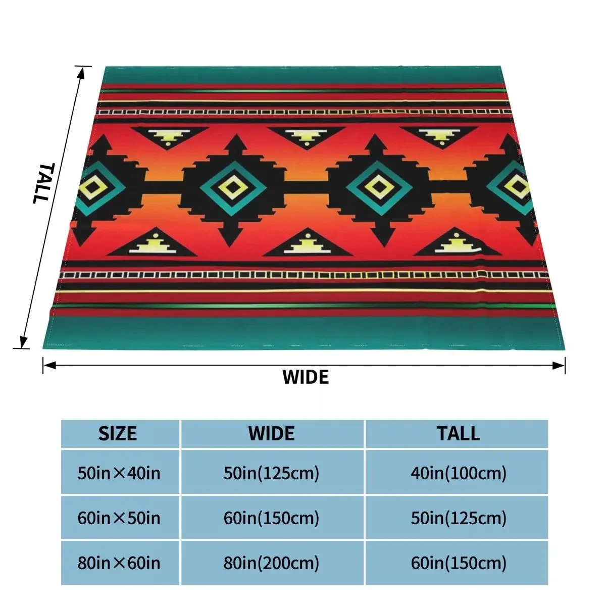 Традиционное одеяло Фланелевое декоративное портативное домашнее Покрывало