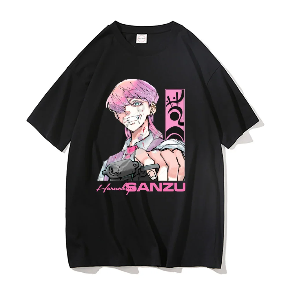 

Anime Printed Tokyo Revengers Sanzu Haruchiyo T Shirt Regular Men Women Fashion Loose Tshirt Casual Cool Teen Tees Short Sleeve