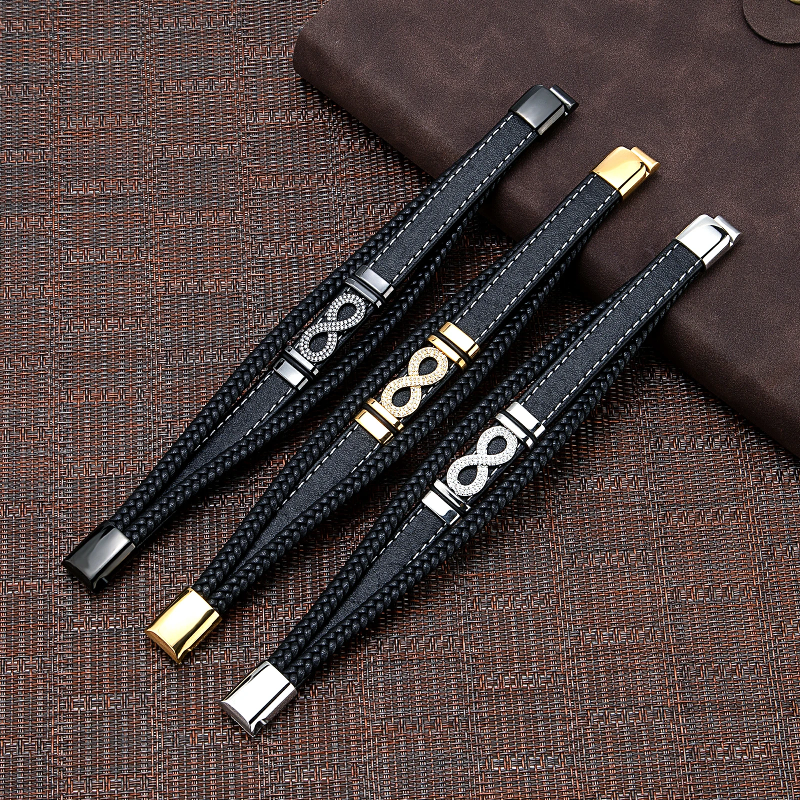 2024 Новая мода соответствующая микроинкрустация 8 форматов нейтральный стиль