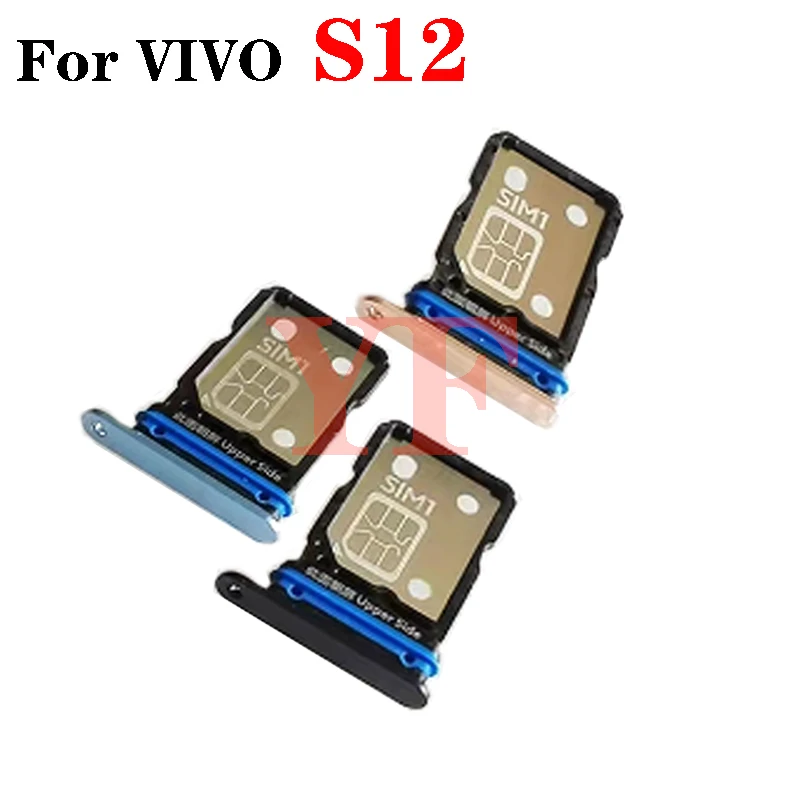 Лоток для SIM-карты Vivo S12 V2162A лоток фоторазъем |