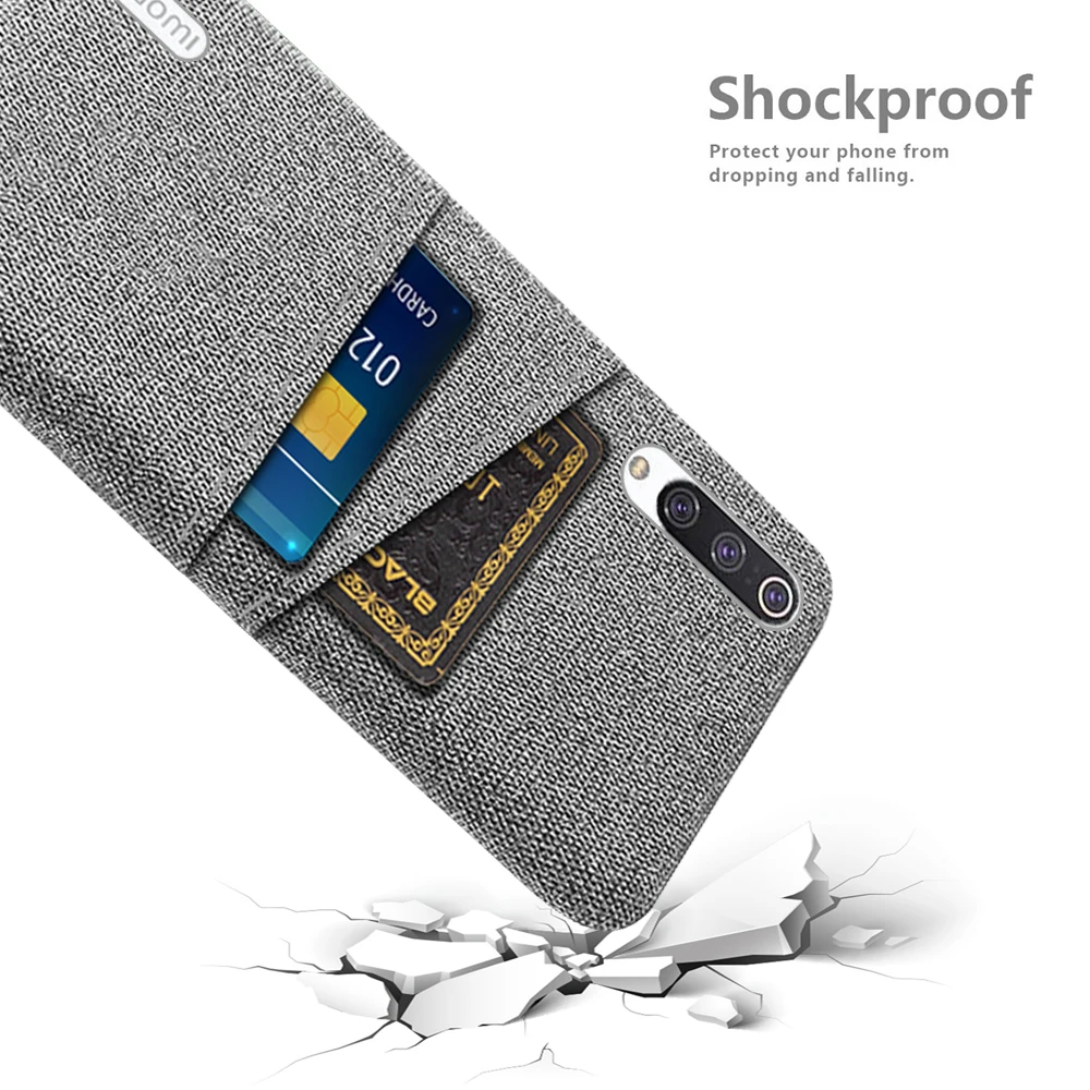 

Wallet Case For Cover Xiaomi MI A3 Case Luxury Fabric Dual Card Phone Cover For Xiomi Xiaomi MiA3 Mi A 3 A3 Funda bumper Coque