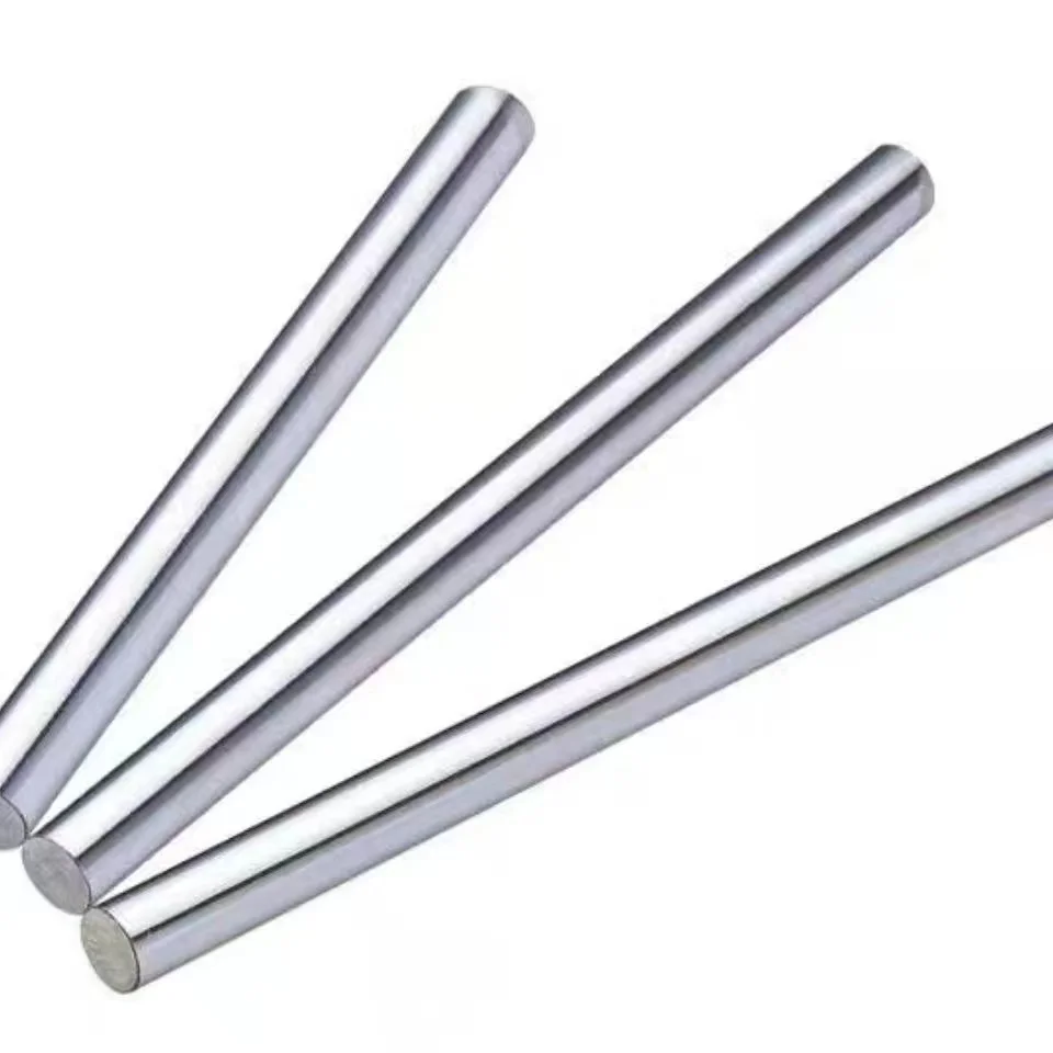 

304 Stainless Steel Rod Diameter 4mm-18mm Linear Shaft Metric Round Rod Ground Rod 100/200/300/400/500mm/600mm/700mm/800mm Long