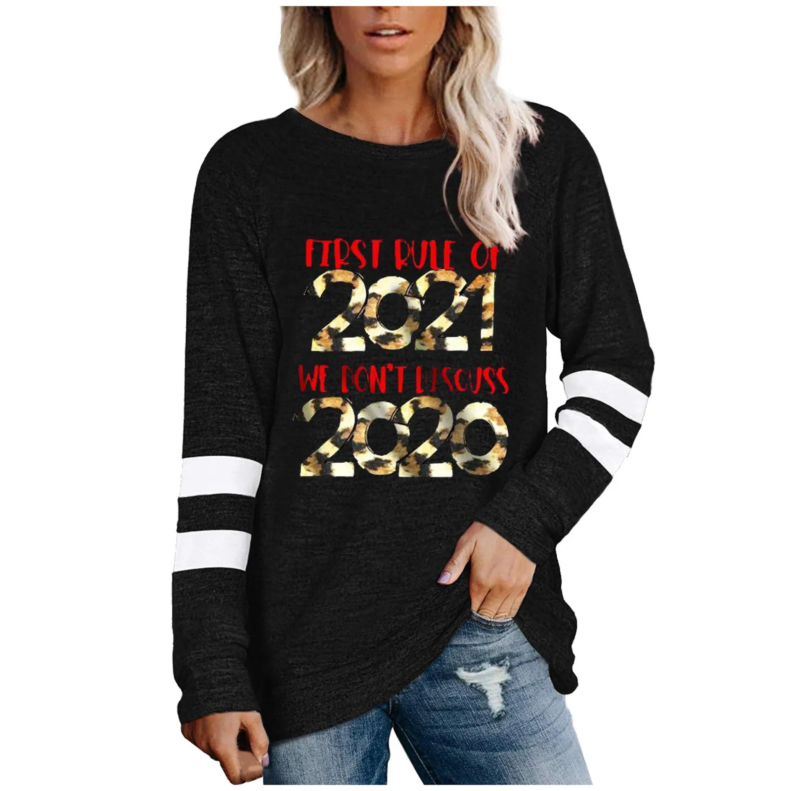 

Женский Длинный свитшот с длинным рукавом и ложным воротником