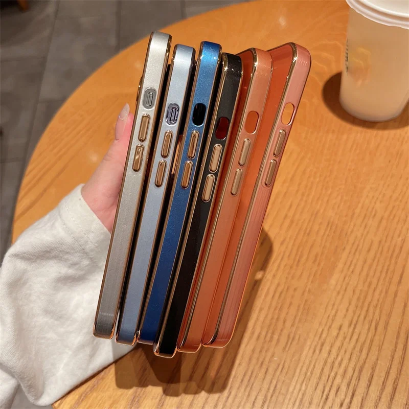 Прозрачная Противоударная Подушка 6D для IPhone 13 12 11 Pro Max Мягкая силиконовая