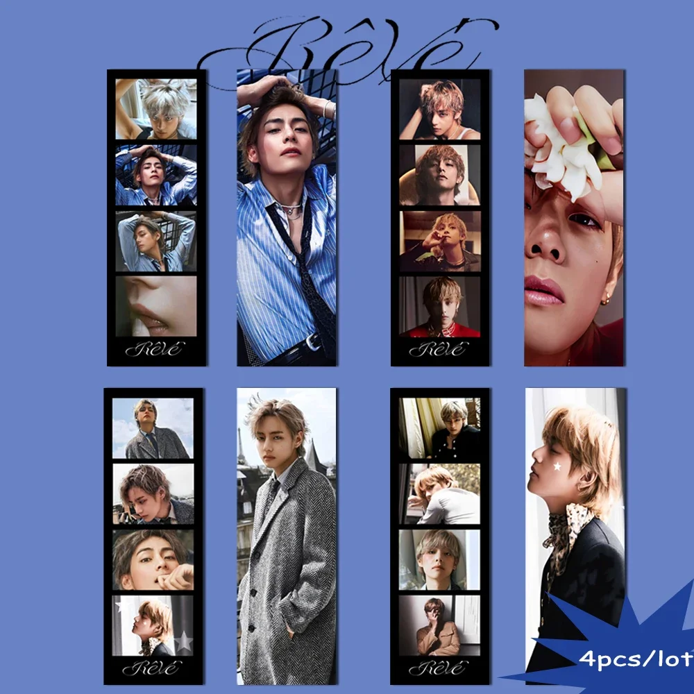 

Фотокарты Kpop, набор из 4 штук