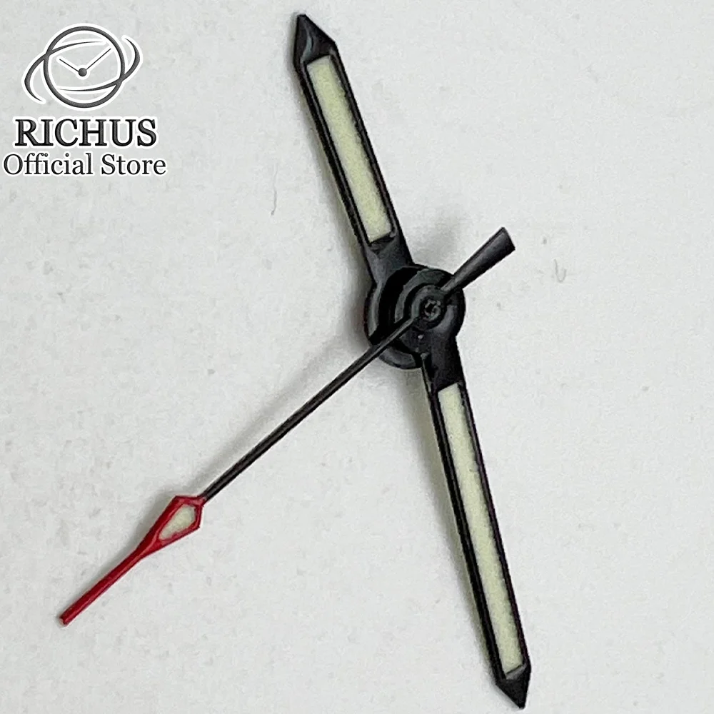 Зеленые светящиеся стрелки для часов NH35 NH36 NH35A NH36A автоматические