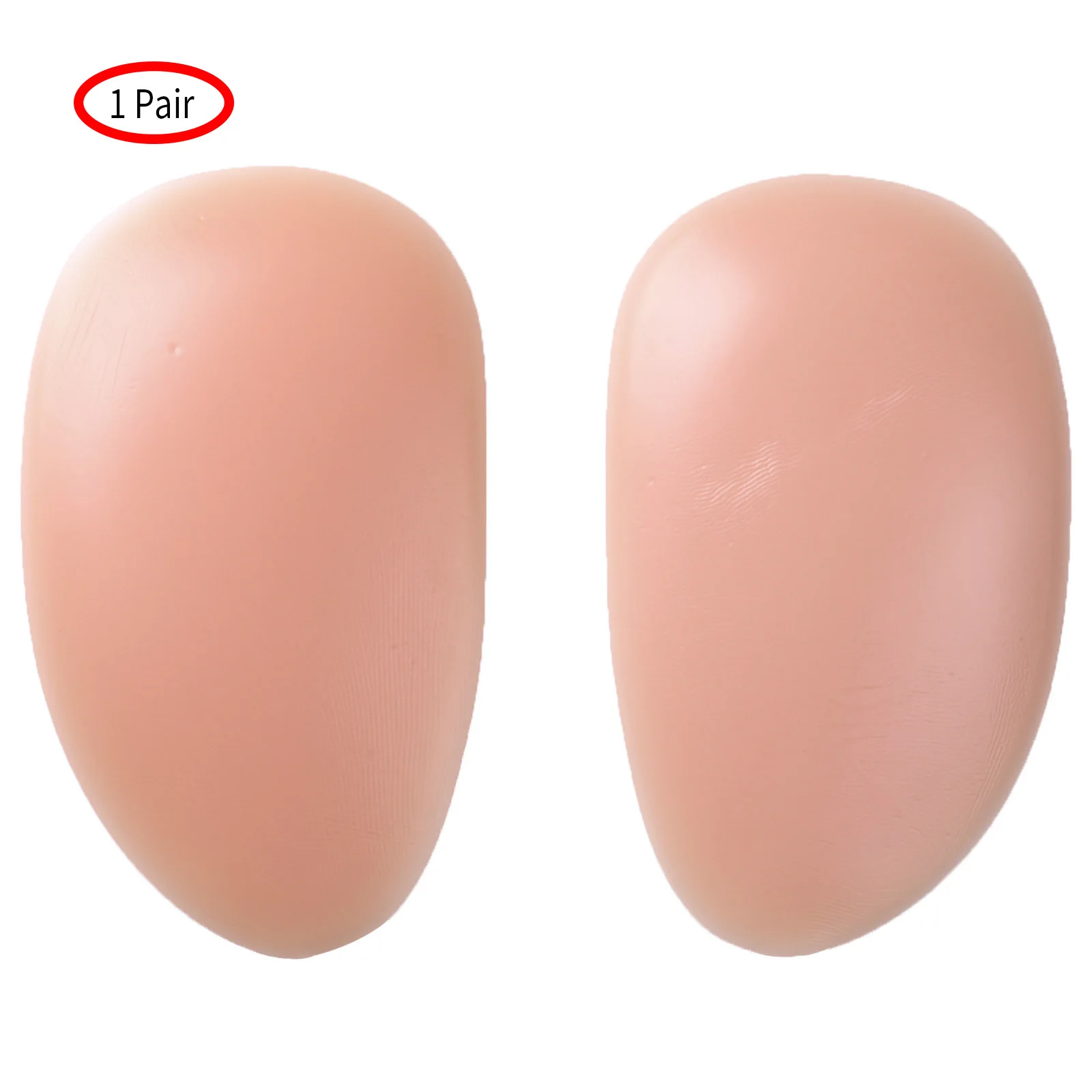 

1Pair Thin/Thick Silicone Butt Pads Buttocks Enhancers Inserts Hip Up Butt Lifter Removable Hip Padded Women Push Up Butt Padded