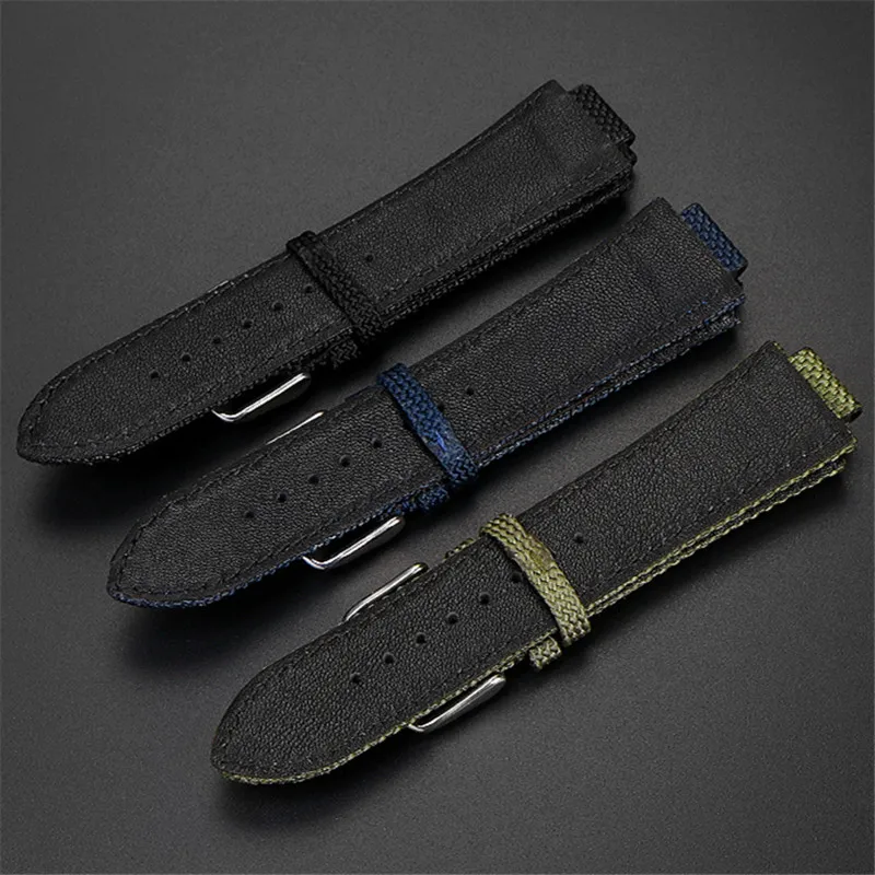 Передний нейлоновый задний ремешок для часов из натуральной кожи Casio