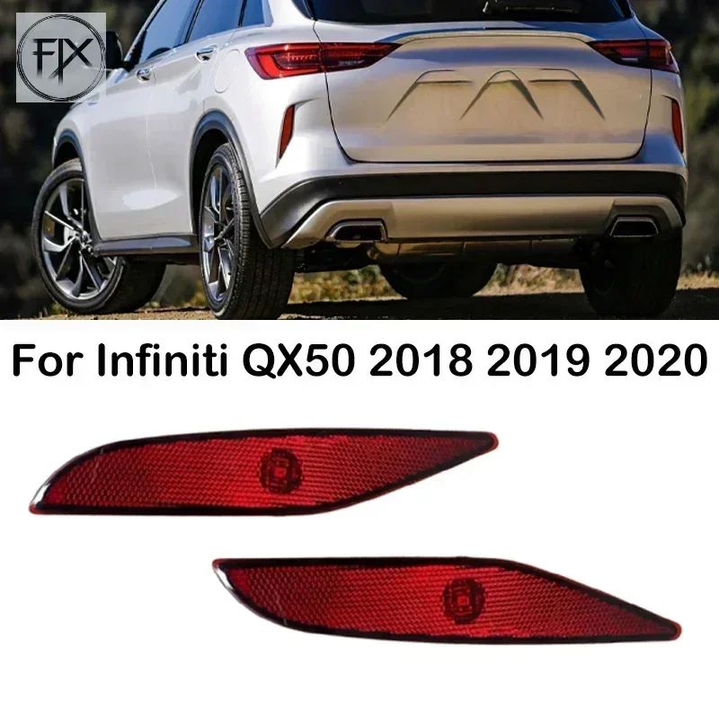 Новый! Для Infiniti QX50 2018 2019 2020 отражатель заднего бампера автомобиля стоп-сигнал