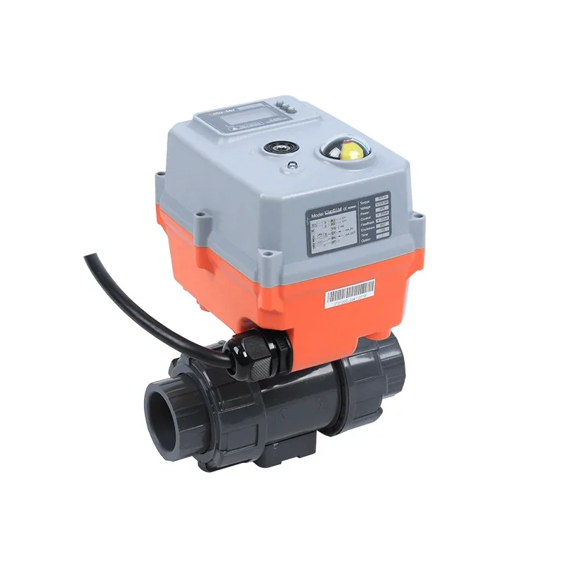 24 В постоянного тока 2-ходовой ПВХ изготовленный на заказ электрический шаровой