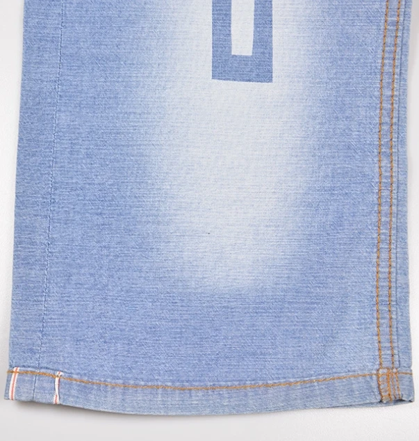 5 8 унции легкая ткань из необработанного денима хлопчатобумажная для рубашек