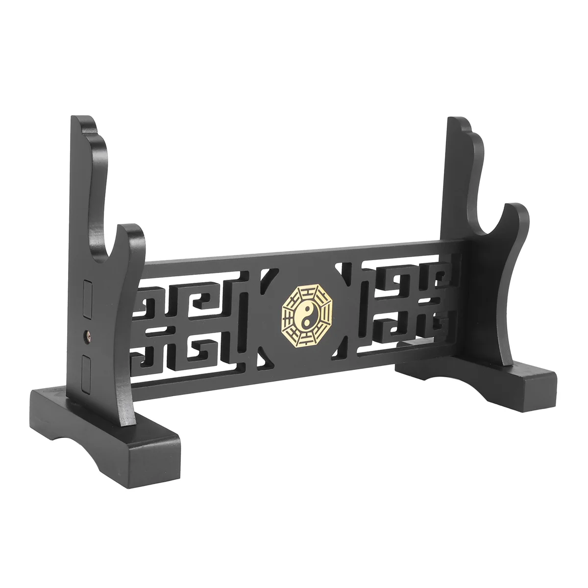 

Sword Stand Weapon Display Stand Katana Genji Japanese Samurai Sword Blade Templar Medieval Sword Stand Tai Chi Bagua-A