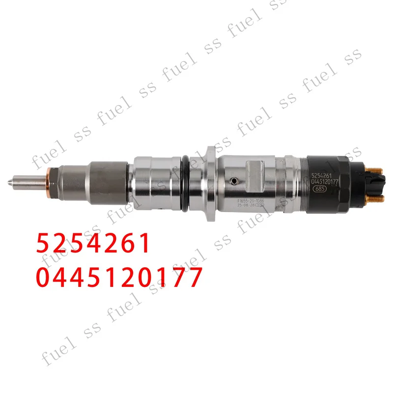 Фото Топливная форсунка S+ 1Pcs для Cummins ISB 6.7L QSB 4.5L 6.7L 5254261 0445120177 №1