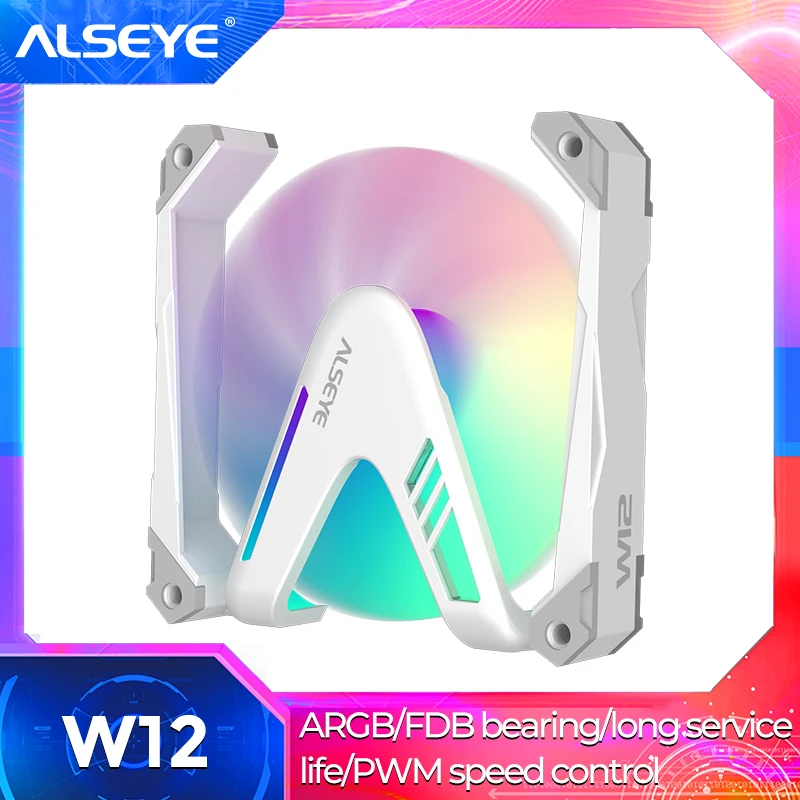 

Вентилятор ALSEYE W12 120 мм rgb и охлаждающий вентилятор 120 мм для процессора