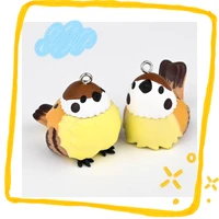 daily life of sparrow series gashapon toys creative cute model tabletop decoration backpack pendant toys