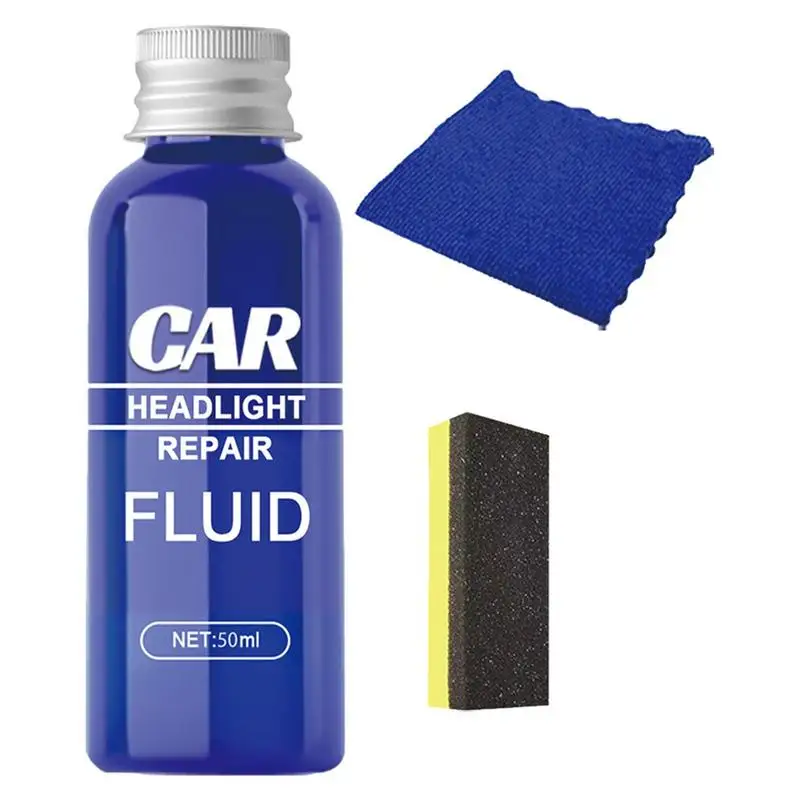 

Headlight Restoration Kit Headlight Cleaner Car Refurbishment Kit Headlight Bulbs Car Scratch Remover Headlight Polish Liquid