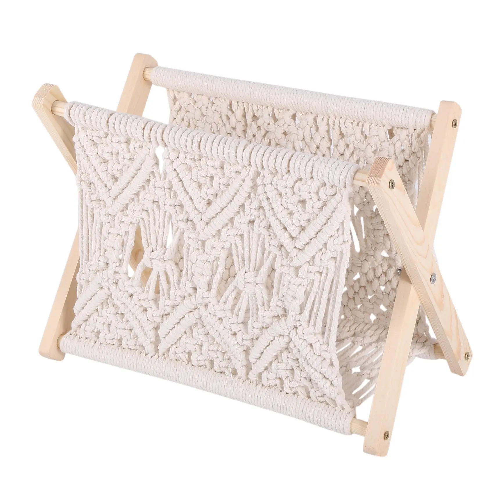 

Скандинавская хлопковая подставка для журналов в стиле бохо