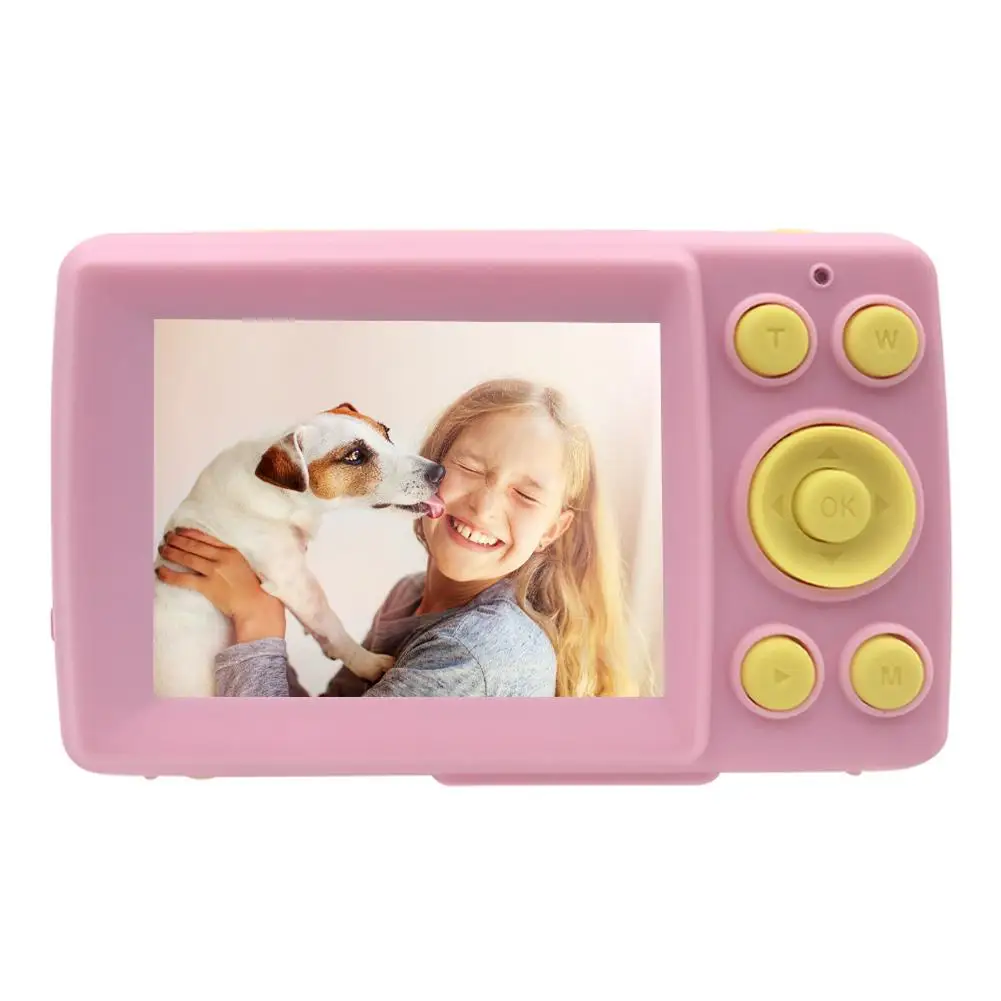 Kids 2 inch HD Screen Digital Mini Camera Toy with 32G Card Children Automatic Shoot Cameras 1600W Video Resolution | Игрушки и хобби