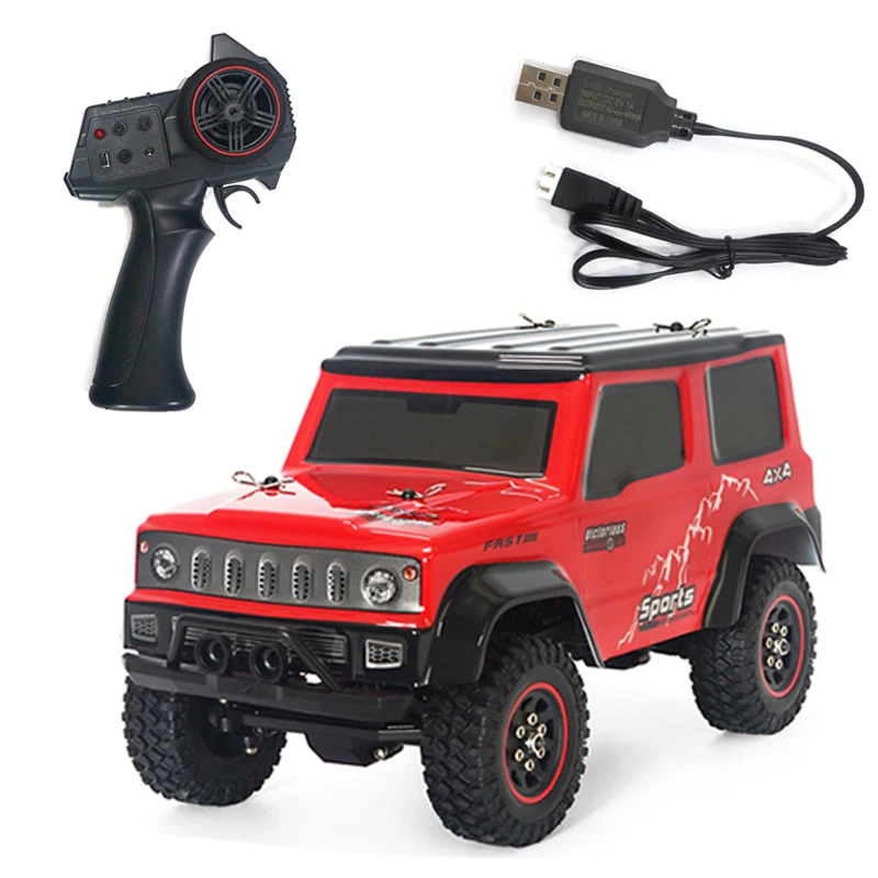 

2.4G 1:18 Scale RTR RC Rock Crawler Car Off Road Climbing RC Vehicle Truck Remote Control Pickup RC Car Toy
