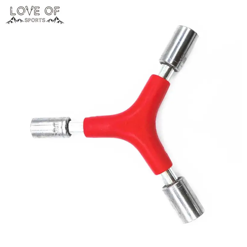 

Портативный шестигранный инструмент Trident, инструмент для ремонта и технического обслуживания велосипеда, гаечный ключ с высокой твердостью и защитой от ржавчины, Y-образный ключ