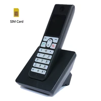 Cordless Phone GSM 850 900 1800 1900GHz SIM Card Wireless Telephone With SMS Backlight Colorful Screen Fixed Telephone For Home