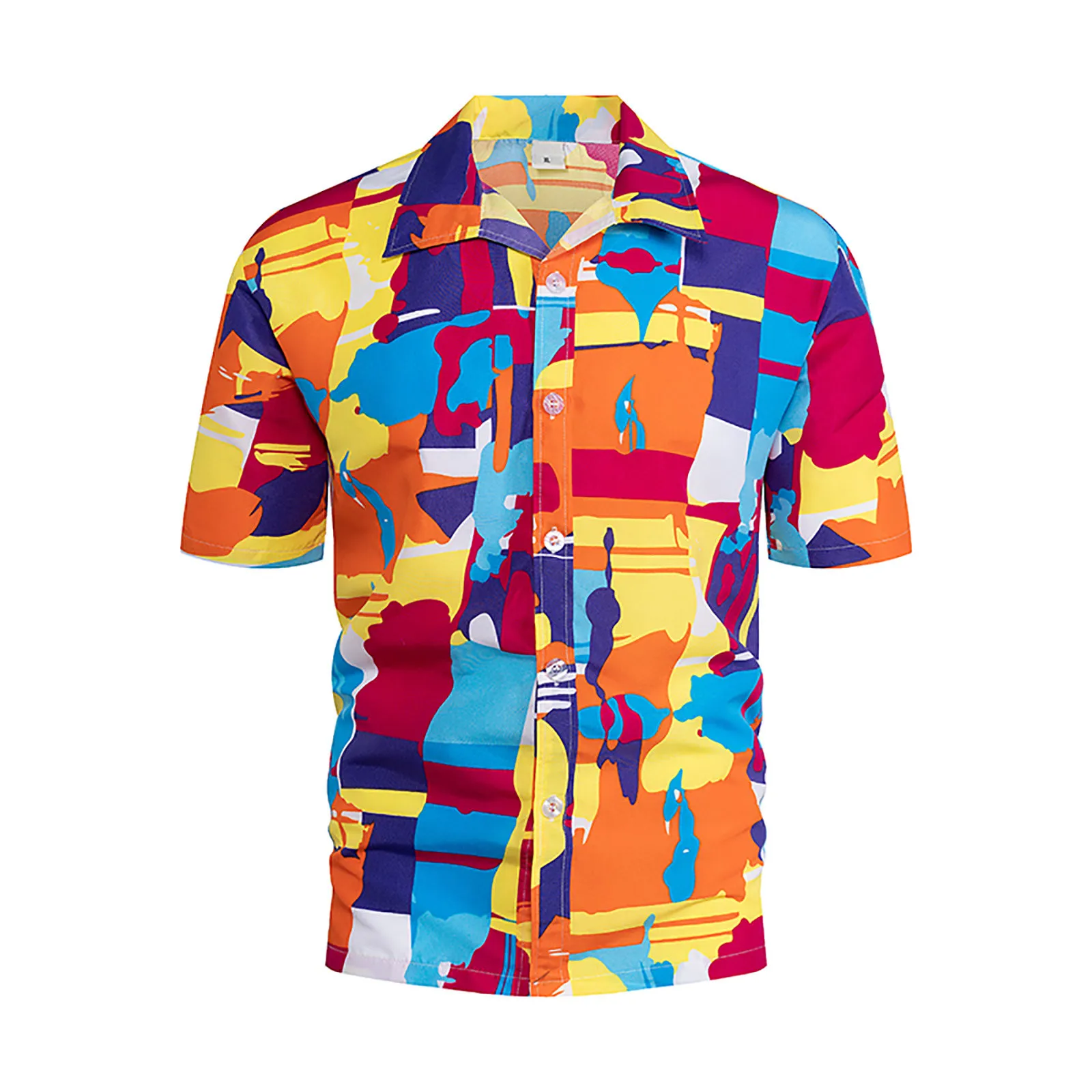 

Mens Floral Shirts Button Down Hawaiian Shirts Short Sleeve Men Clothes Vintage Print Hawaiian Shirt 2022 Summer Beach Wear