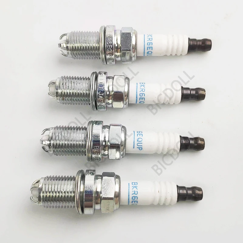 4 шт./лот 3199 BKR6EQUP свечи зажигания для BMW E30 E36 E39 E46 E60 E53 E66 320i 525i 540i X3 X5 MINI Audi A6 VW Passat