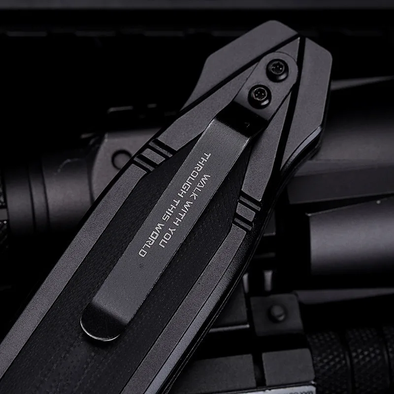 Складной нож многофункциональный резец для выживания на открытом воздухе D2