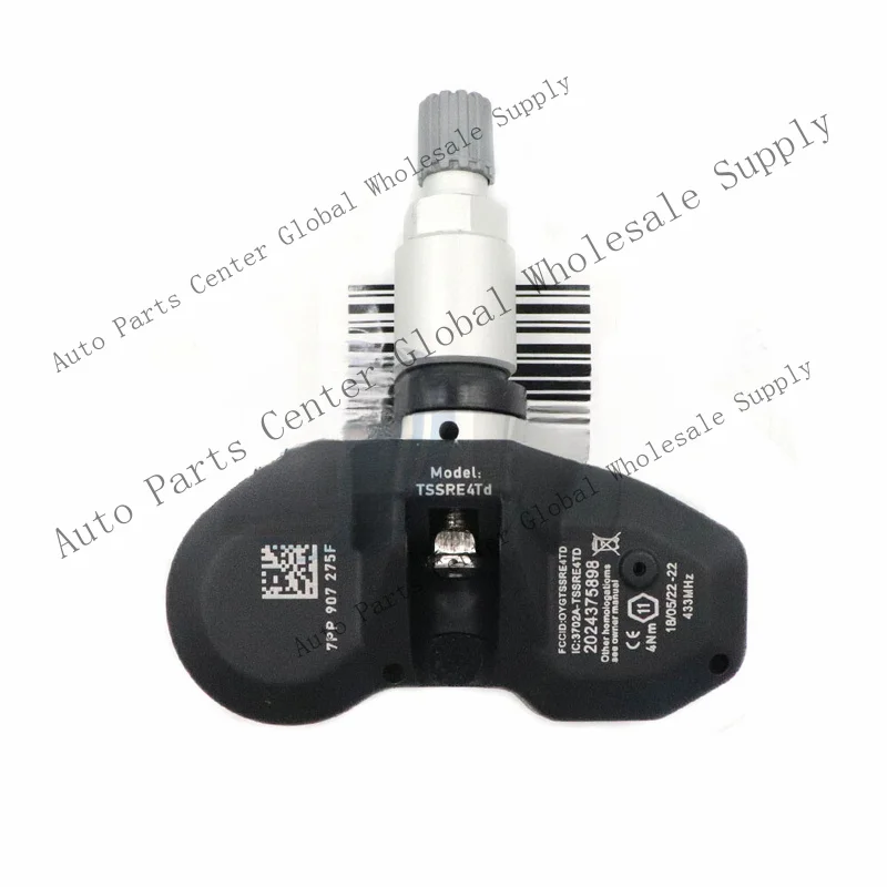 Фото Новый датчик давления в шинах Z+ 7PP907275F TPMS 433 МГц для Audi A4 A6 A8 Q7 R8 VW, 4 шт. №1