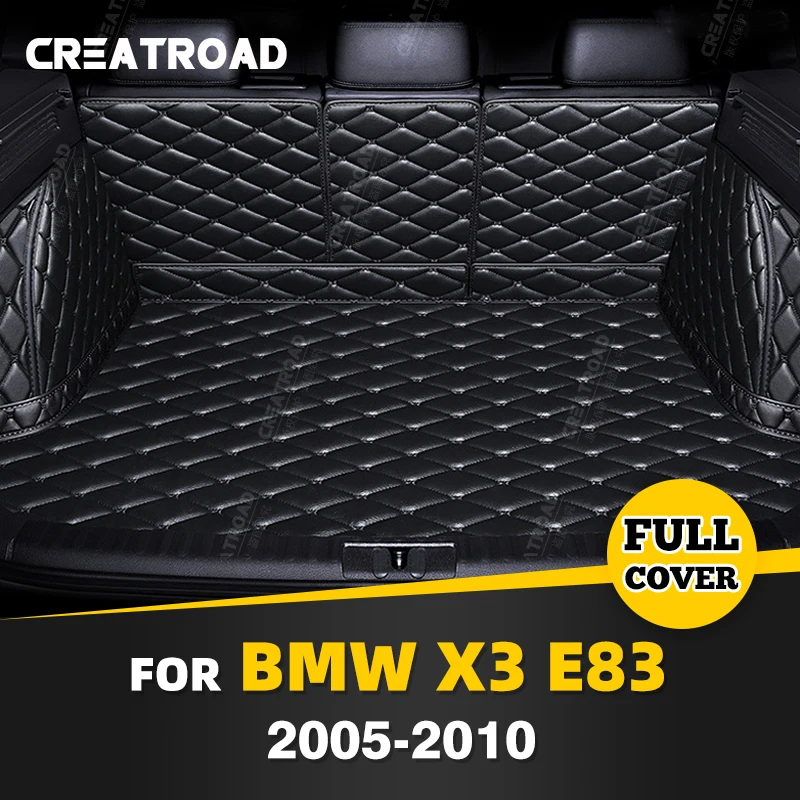Автомобильный коврик для багажника с полным покрытием BMW X3 E83 2005-2010 09 08 07 06